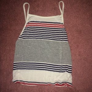 Brandy Melville Striped Crop Top